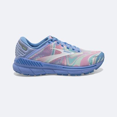 Brooks Adrenaline GTS 22 Löparskor Dam Blå/Vita | AWZ-365289