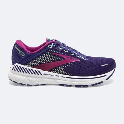 Brooks Adrenaline GTS 22 Löparskor Dam Marinblå/Gröna/Rosa | TNC-251897