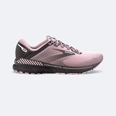 Brooks Adrenaline GTS 22 Löparskor Dam Rosa/Svarta | FSH-657289