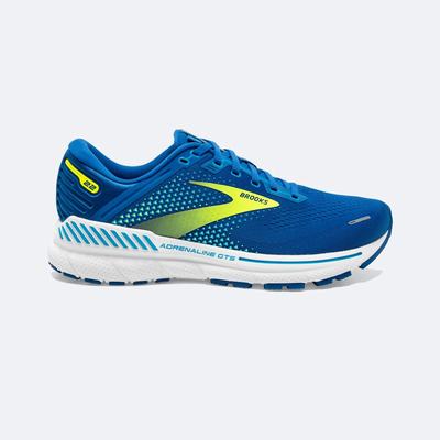 Brooks Adrenaline GTS 22 Löparskor Herr Blå/Vita | CEK-810732