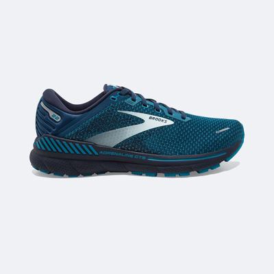 Brooks Adrenaline GTS 22 Löparskor Herr Bruna/Turkos/Grå | HXN-732451