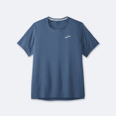 Brooks Atmosphere Short Sleeve T-shirt Herr Blå | JEC-621803