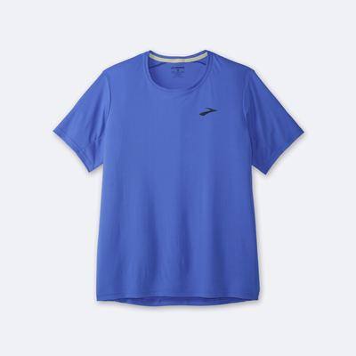 Brooks Atmosphere Short Sleeve T-shirt Herr Blå | RBH-451037