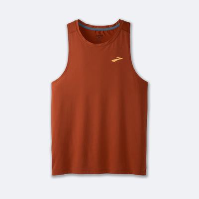 Brooks Atmosphere Singlet 2.0 Linnen Herr Röda | HBD-901386