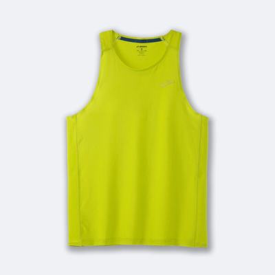 Brooks Atmosphere Singlet Linnen Herr Gula | HAX-436271