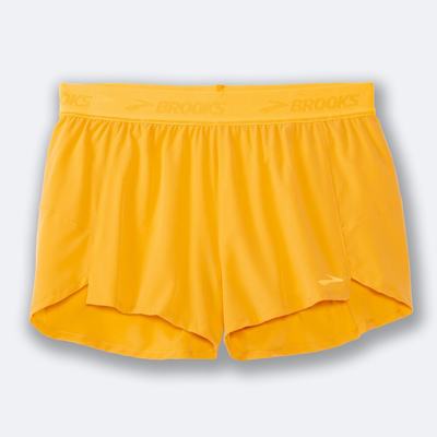 Brooks Chaser 3" Shorts Dam Gula | YRW-428906