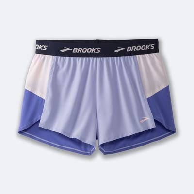 Brooks Chaser 3" Shorts Dam Lavendel/Blå/Rosa | ELU-253479