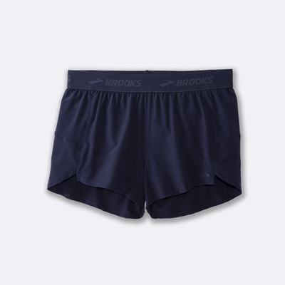 Brooks Chaser 3" Shorts Dam Marinblå | FQN-831672