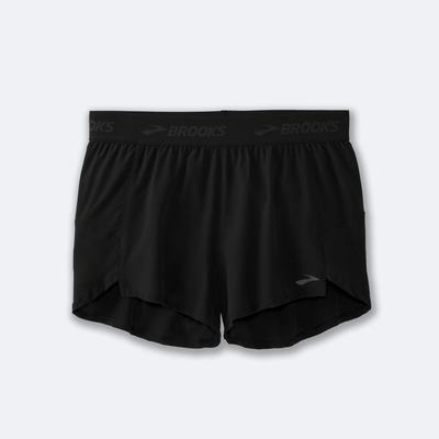 Brooks Chaser 3" Shorts Dam Svarta | QDS-548671