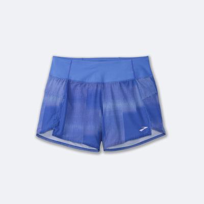 Brooks Chaser 5" Shorts Dam Blå | IWH-295617