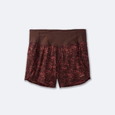 Brooks Chaser 5" Shorts Dam Choklad | IYO-402658