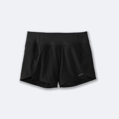 Brooks Chaser 5" Shorts Dam Svarta | VHD-612570