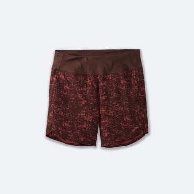 Brooks Chaser 7" Shorts Dam Choklad | IXD-689715