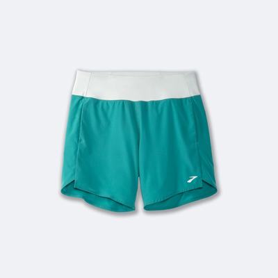 Brooks Chaser 7" Shorts Dam Gröna/Mintgröna | LBD-674921