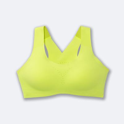 Brooks Dare Crossback Run Bra Sport Bh Dam Gula | CHG-372049