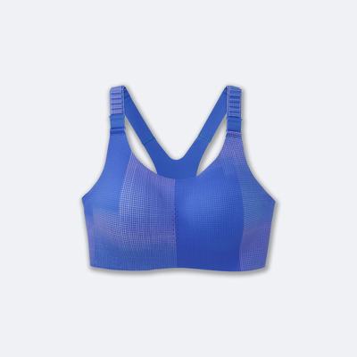 Brooks Dare Racerback Run Bra 2.0 Sport Bh Dam Blå | CPQ-743905