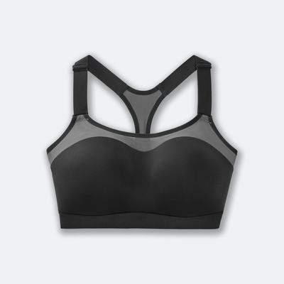 Brooks Dare Racerback Run Bra Sport Bh Dam Grå | SAL-198265