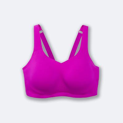 Brooks Dare Underwire Run Bra Sport Bh Dam Rosa/Lila | DEY-358210