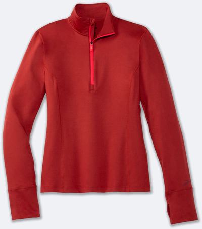 Brooks Dash 1/2 Zip Jacka Dam Rosa/Rosa | PVB-962387