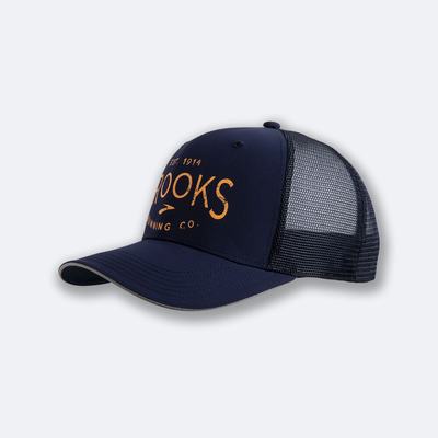 Brooks Discovery Trucker Hatt Herr Marinblå | QMN-965123