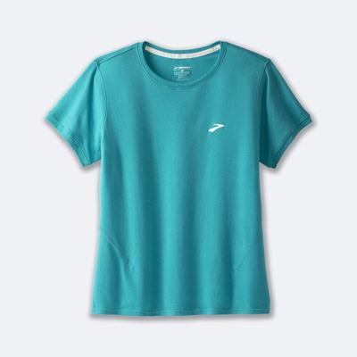 Brooks Distance Short Sleeve 2.0 T-shirt Dam Gröna | ERW-541839