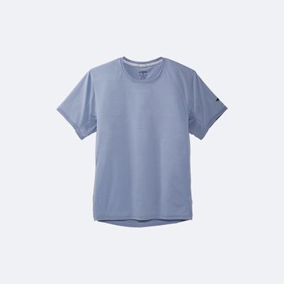 Brooks Distance Short Sleeve T-shirt Herr Blå | GSE-567321