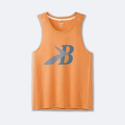 Brooks Distance Tank 2.0 Linnen Herr Orange | LPT-416385