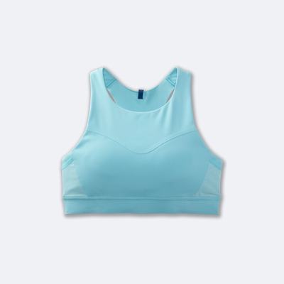 Brooks Drive 3 Pocket Run Bra Sport Bh Dam Turkos | ETN-850269