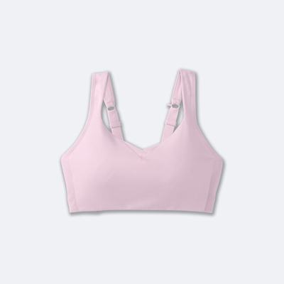 Brooks Drive Convertible Run Bra Sport Bh Dam Rosa | NTE-140287