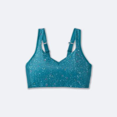 Brooks Drive Convertible Run Bra Sport Bh Dam Gröna | UAK-763928