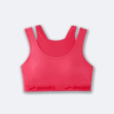 Brooks Drive Mesh Run Bra Sport Bh Dam Rosa | TVS-509482