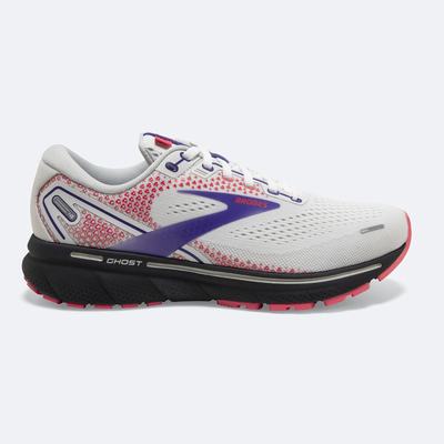 Brooks Ghost 14 Löparskor Dam Vita/Lila/Korall | XAC-910726