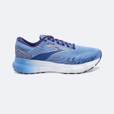 Brooks Glycerin 20 Löparskor Dam Blå/Vita | YJF-810536