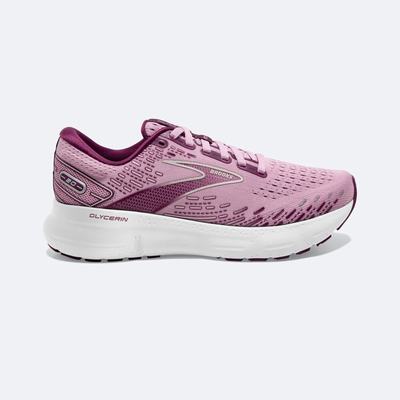 Brooks Glycerin 20 Löparskor Dam Lila/Grå | EDB-851409