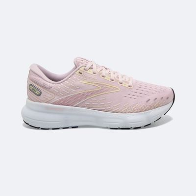 Brooks Glycerin 20 Löparskor Dam Rosa/Gula/Vita | XZE-405819