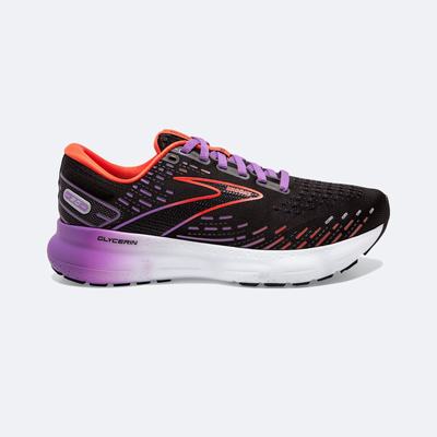 Brooks Glycerin 20 Löparskor Dam Svarta/Blommiga | HZC-318975