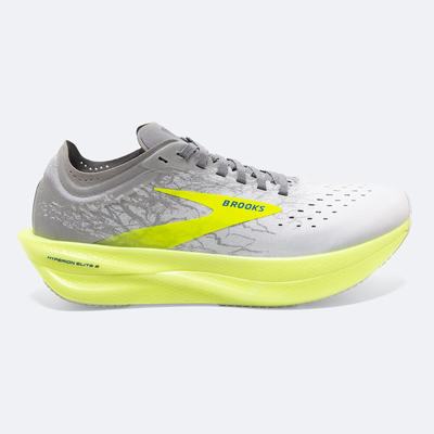 Brooks Hyperion Elite 2 Löparskor Dam Vita/Silver | DRA-605127