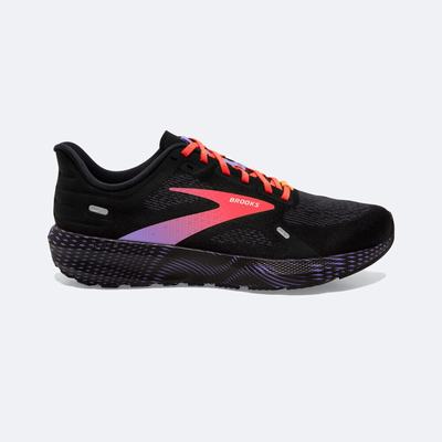 Brooks Launch 9 Löparskor Dam Svarta/Korall/Lila | ADN-974813