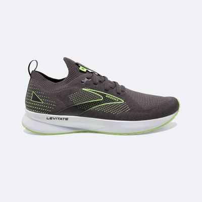 Brooks Levitate StealthFit 5 Löparskor Herr Svarta/Gröna | PVS-219365