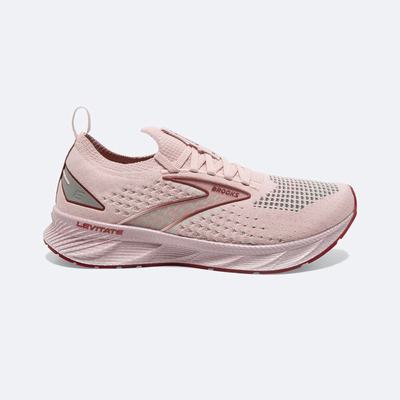 Brooks Levitate StealthFit 6 Löparskor Dam Rosa | PEI-201645