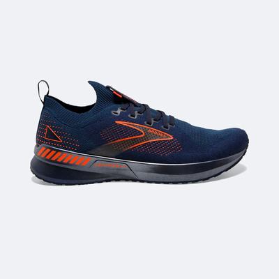 Brooks Levitate StealthFit GTS 5 Löparskor Herr Marinblå/Bruna | XIN-149860