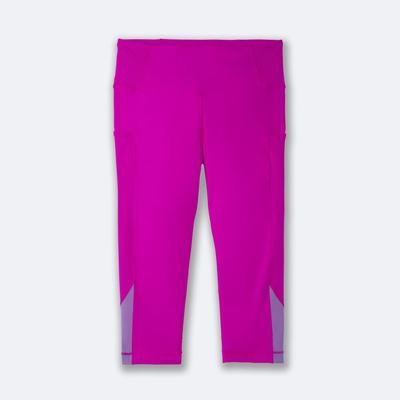 Brooks Method 1/2 Crop Tight Strumpbyxor Dam Rosa/Lila | KAT-645732