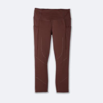 Brooks Method 3/4 Tight Strumpbyxor Dam Choklad | BFT-027538