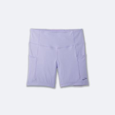 Brooks Method 5" Short Tight Strumpbyxor Dam Lila Grå | GSW-098613