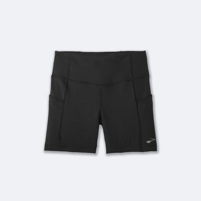 Brooks Method 5" Short Tight Strumpbyxor Dam Svarta | IAE-137405