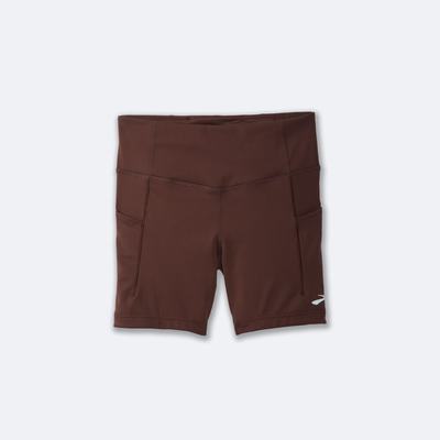 Brooks Method 5" Short Tight Strumpbyxor Dam Choklad | KOX-830451