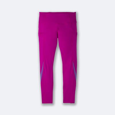 Brooks Method 7/8 Tight Strumpbyxor Dam Rosa/Lila | GKC-749530