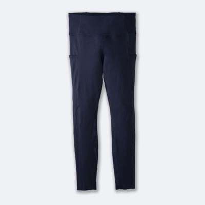 Brooks Method 7/8 Tight Strumpbyxor Dam Marinblå | WOM-327809