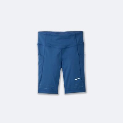 Brooks Method 8" Short Tight Strumpbyxor Dam Blå Grå | QNU-761302