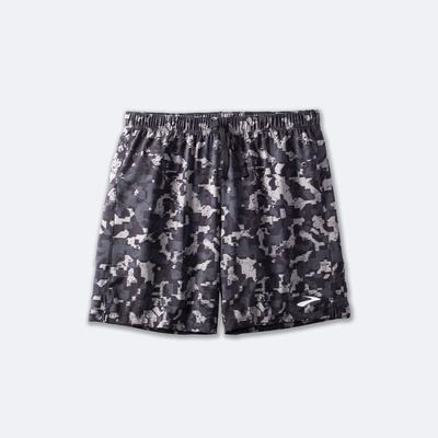 Brooks Moment 7" Shorts Herr Camo | YNU-395640